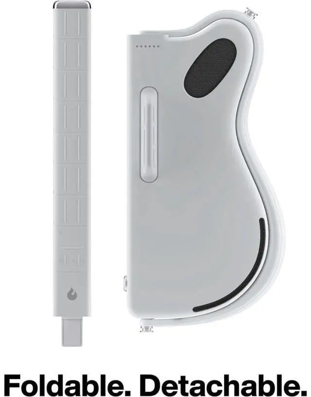 Alt view image 2 of 7 - LAVA GENIE 9270002 Sampler Guitar, No Strings Attached, Hundreds of Instrument Presets, Onboard Speaker, Foldable, Detachable, White, 30.5 inch.