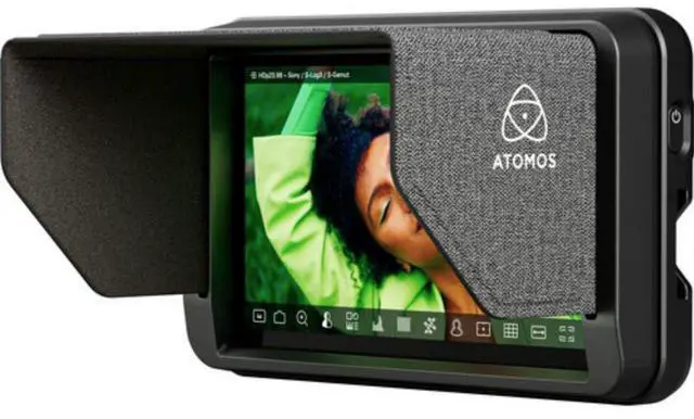 Alt view image 4 of 6 - Atomos Sun Hood for Shinobi II (Black)