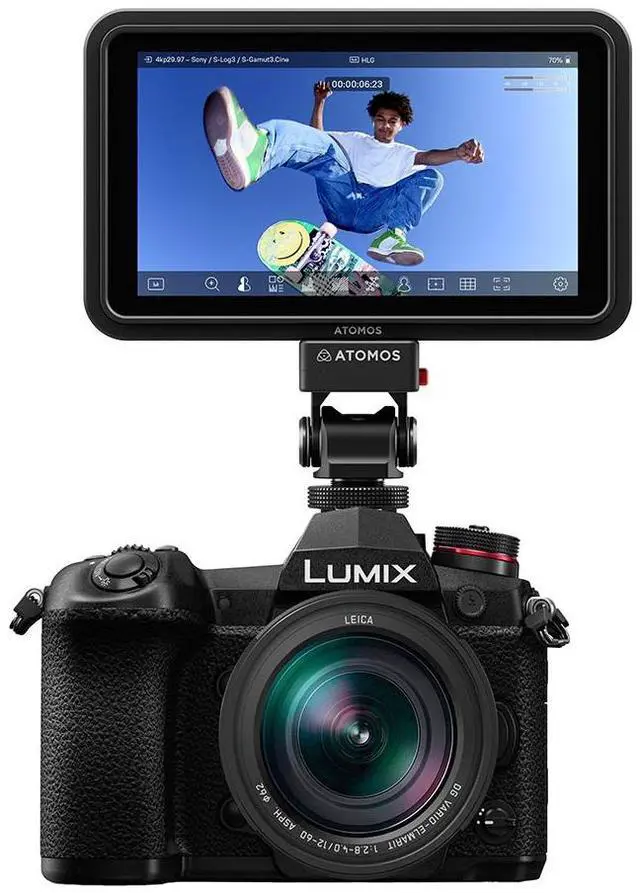 Alt view image 3 of 14 - Atomos Shinobi GO 5 HDR Touchscreen Monitor  1500-Nit Ultra-Bright, Full HD, HDMI Input, Lightweight & Portable for Filmmakers, Vloggers & Photographers