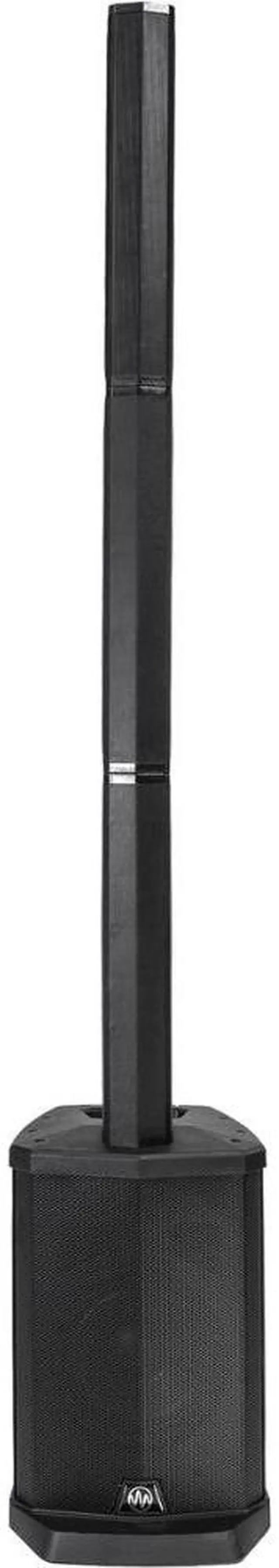 Alt view image 2 of 7 - Gemini Sound WPX-2000TOGO Active Battery-Powered Column Speaker 1000W Bundle with Gemini GMU-M100 Handheld UHF Wireless Microphone System with Plug-In Receiver (512 to 541.7 MHz)