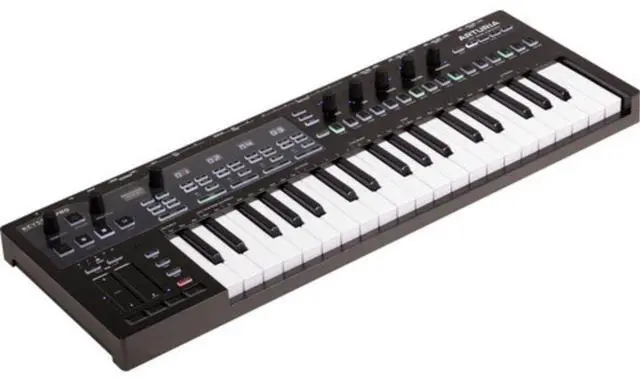 Alt view image 2 of 7 - Arturia KeyStep Pro 37-key Controller & Sequencer - Chroma Bundle with Auray FP-P1L Universal Piano-Style Sustain Pedal, Polsen HPC-A30 Closed-Back Studio Monitor Headphones