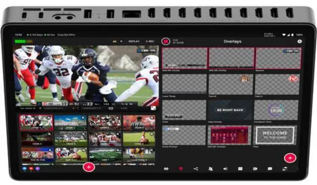Alt view image 4 of 7 - YoloLiv YoloBox Extreme All-in-One Multi-Camera Live Streaming and Switching System