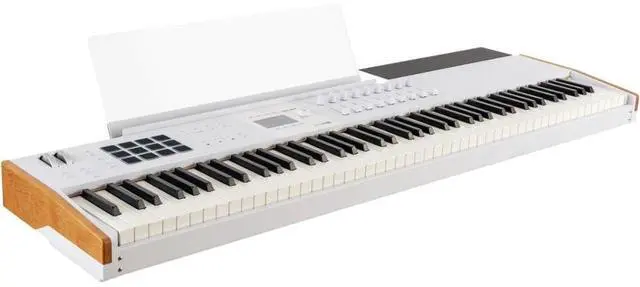 Alt view image 2 of 7 - Arturia KeyLab 88 mk3 88-Key Hammer-Action Universal MIDI Controller (White)