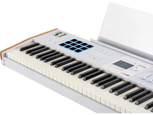 Alt view image 6 of 7 - Arturia KeyLab 88 mk3 88-Key Hammer-Action Universal MIDI Controller (White)
