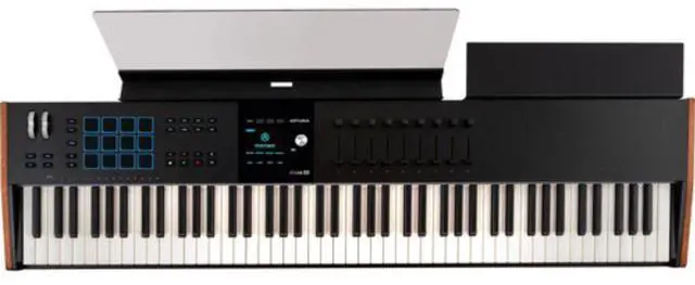 Alt view image 2 of 7 - Arturia KeyLab 88 mk3 88-Key Hammer-Action Universal MIDI Controller (Black)
