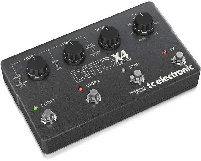 Alt view image 2 of 5 - TC Electronic Ditto X4 Looper Pedal