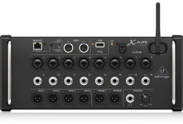 Alt view image 2 of 7 - Behringer X AIR XR16 16x6 Digital Mixer for iPad/Android Tablets