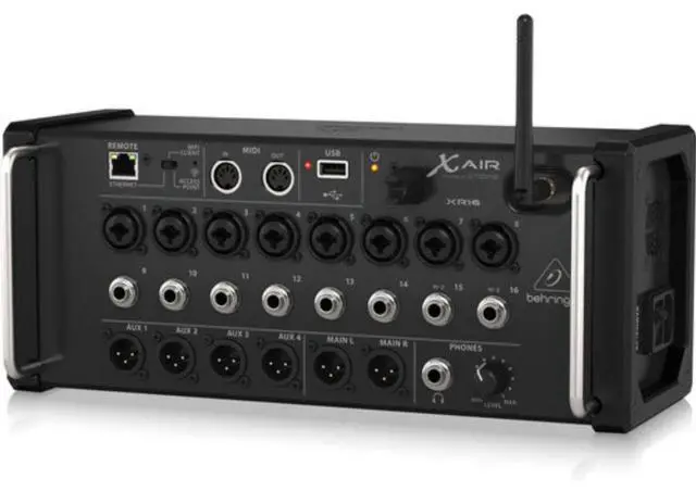 Alt view image 3 of 7 - Behringer X AIR XR16 16x6 Digital Mixer for iPad/Android Tablets