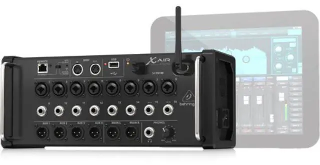 Alt view image 7 of 7 - Behringer X AIR XR16 16x6 Digital Mixer for iPad/Android Tablets