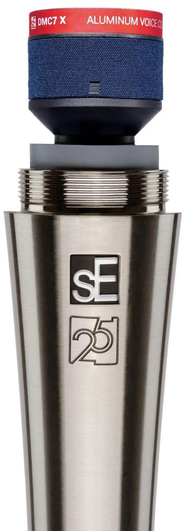 Alt view image 3 of 4 - sE Electronics Studio-Grade Handheld Supercardioid Microphone (Brushed Nickel)