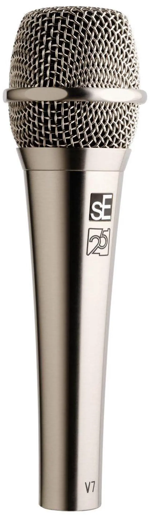 Alt view image 2 of 4 - sE Electronics Studio-Grade Handheld Supercardioid Microphone (Brushed Nickel)