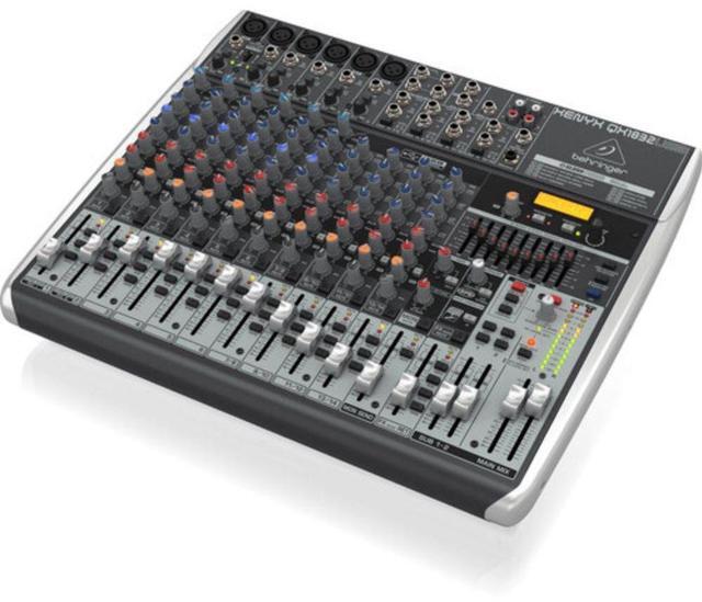 Alt view image 4 of 5 - Behringer XENYX QX1832USB Premium Analog 18-Input Mixer with Multi-FX and USB/Audio Interface (Wireless Ready)