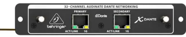 Main image of Behringer X-DANTE High-Performance 32-Channel Audinate Dante Expansion Card for X32
