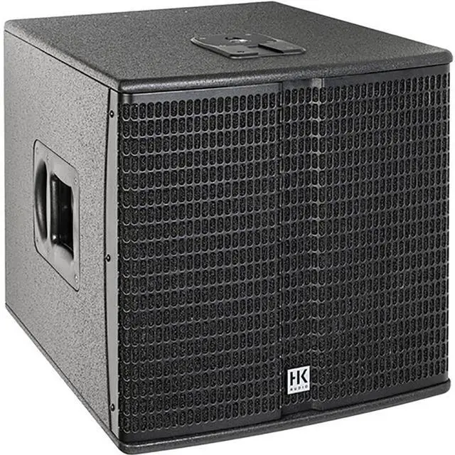 Alt view image 3 of 7 - HK AUDIO E 115 SUB D 2400W 15" Powered Subwoofer Bundle with 2x HK AUDIO E 835 Mid/High Powered Column Line Array Speaker Unit