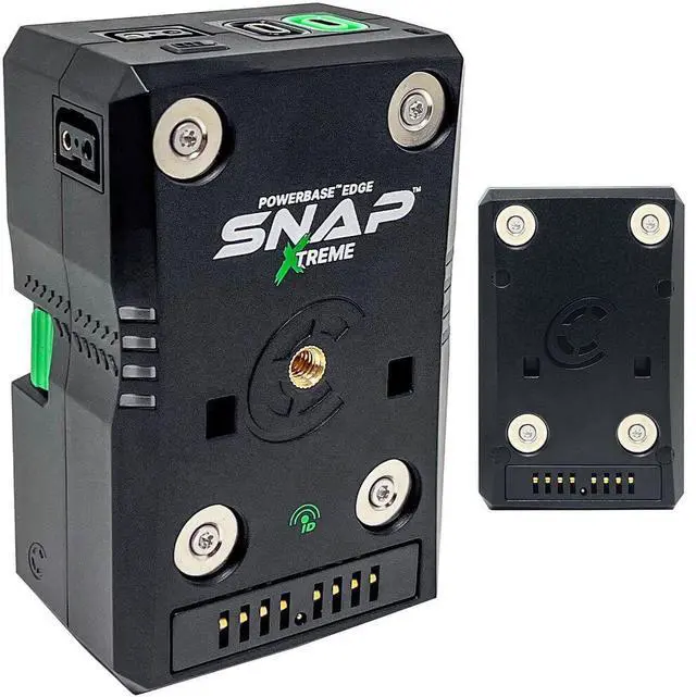 Main image of Core SWX Powerbase Edge SNAP Xtreme Smart-Stacking Battery (98Wh) Bundle with Core SWX Snap It Gold Mount Conversion Plate