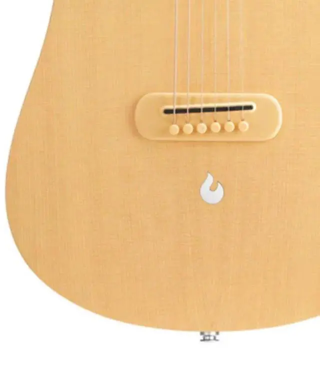 Alt view image 6 of 7 - LAVA ME 4 Solid Spruce Top Series,HILAVA 2.0 Smart Acoustics Electric Guitars, Woodgrain Brown/Burlywood