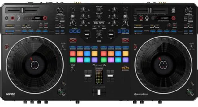 Alt view image 2 of 7 - Pioneer DJ DDJ-REV5 Scratch-Style 2-Channel Performance DJ Controller for Serato DJ Pro and rekordbox
