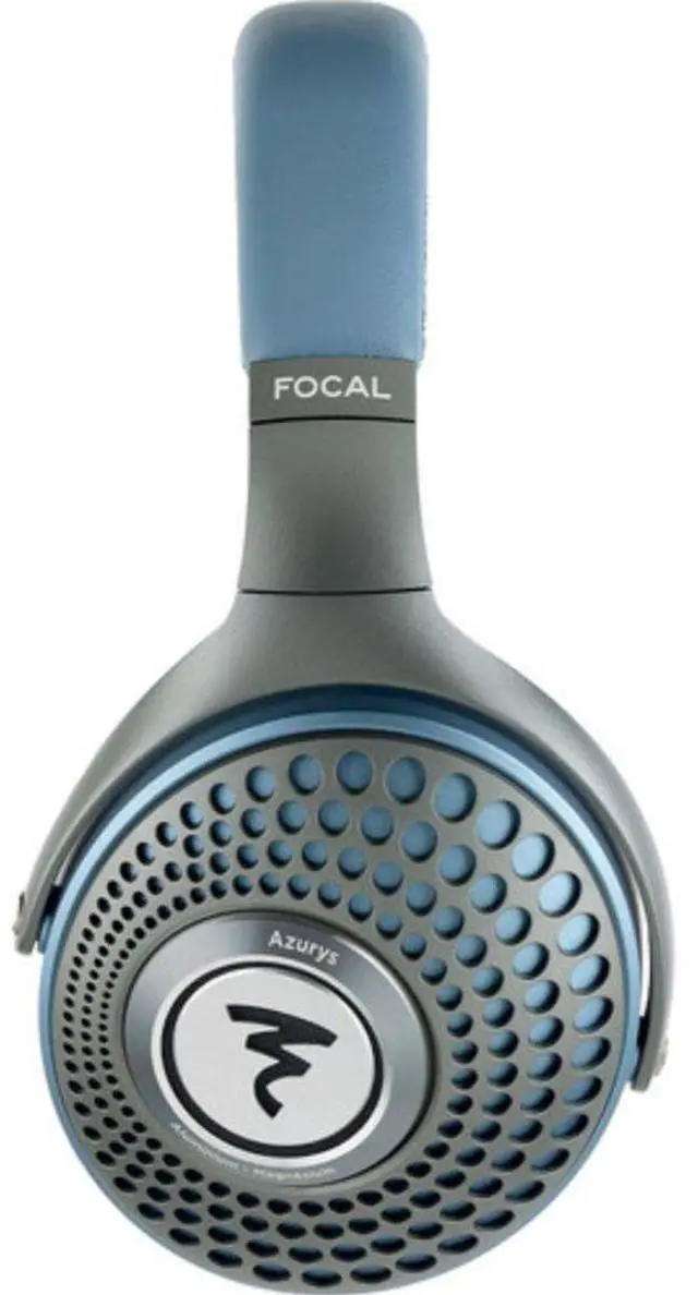 Alt view image 3 of 7 - Focal Azurys Over-Ear Closed-Back Headphones (Blue)