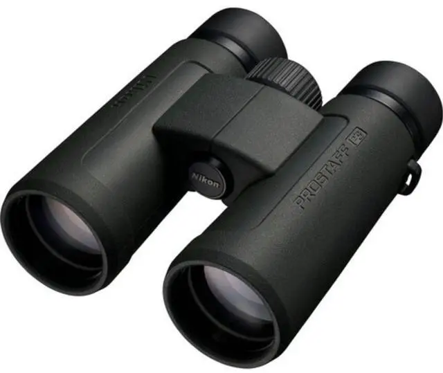 Alt view image 6 of 7 - Nikon PROSTAFF P3 10x42 Binoculars Bundle with OP/TECH USA Bino/Cam Harness Binocular or Camera Strap (Webbing Version)