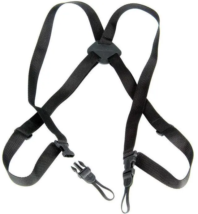 Alt view image 3 of 7 - Nikon PROSTAFF P3 10x42 Binoculars Bundle with OP/TECH USA Bino/Cam Harness Binocular or Camera Strap (Webbing Version)