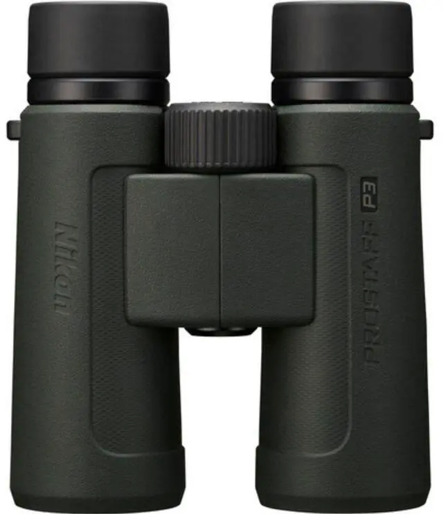 Alt view image 5 of 7 - Nikon PROSTAFF P3 10x42 Binoculars Bundle with OP/TECH USA Bino/Cam Harness Binocular or Camera Strap (Webbing Version)