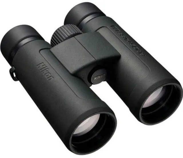 Alt view image 4 of 7 - Nikon PROSTAFF P3 10x42 Binoculars Bundle with OP/TECH USA Bino/Cam Harness Binocular or Camera Strap (Webbing Version)