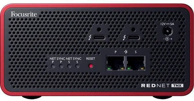 Alt view image 5 of 7 - Focusrite RedNet TNX Portable Thunderbolt 3 and Dante Interface
