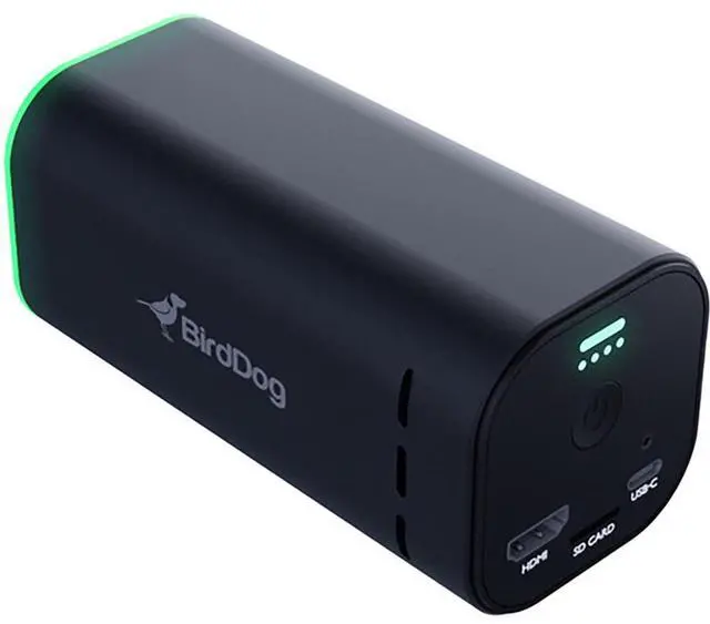 Alt view image 3 of 14 - BirdDog Maki Live 8.2MP 4K UltraHD NDI|HX3 Battery Powered Live Streaming 3X Box Camera, Black