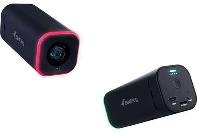 Alt view image 6 of 14 - BirdDog Maki Live 8.2MP 4K UltraHD NDI|HX3 Battery Powered Live Streaming 3X Box Camera, Black