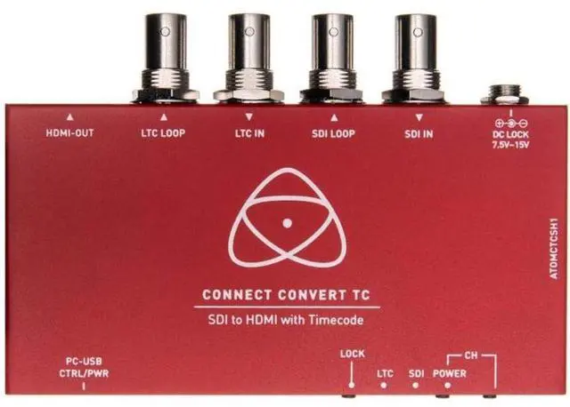Alt view image 2 of 4 - Atomos Connect Convert TC, SDI to HDMI Converter