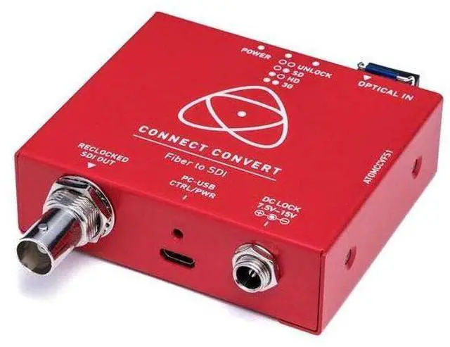 Main image of Atomos Connect Convert Fiber, Fiber to SDI Converter