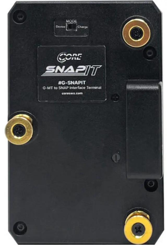 Alt view image 2 of 4 - Core SWX Snap It Gold Mount Conversion Plate