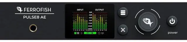 Alt view image 2 of 4 - Ferrofish Pulse8 AE 8x8 AD/DA Converter with 66-Channel ADAT to USB Audio Interface