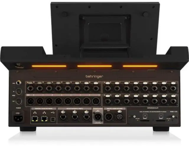 Alt view image 6 of 7 - Behringer WING COMPACT 48-Channel / 28-Bus Full-Stereo Digital Mixing Console (Pro Black)