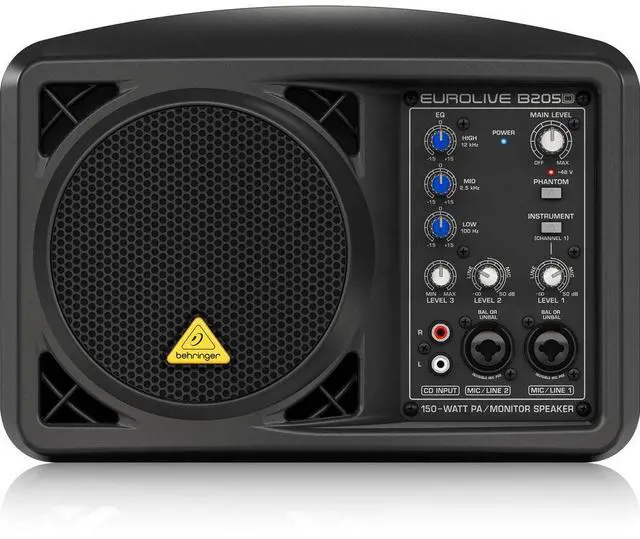 Alt view image 2 of 4 - Behringer Eurolive B205D 150W PA/Monitor Speaker System