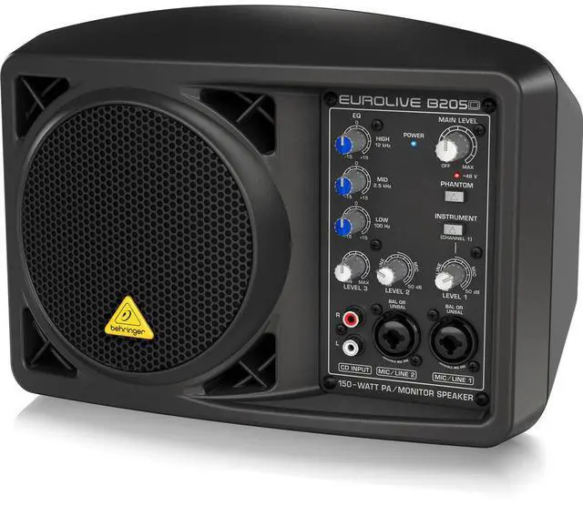 Alt view image 3 of 4 - Behringer Eurolive B205D 150W PA/Monitor Speaker System