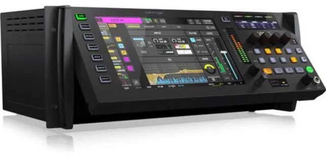 Alt view image 3 of 6 - Behringer WING RACK 48-Channel / 28-Bus Full-Stereo Digital Mixing Console (Pro Black, 4 RU)