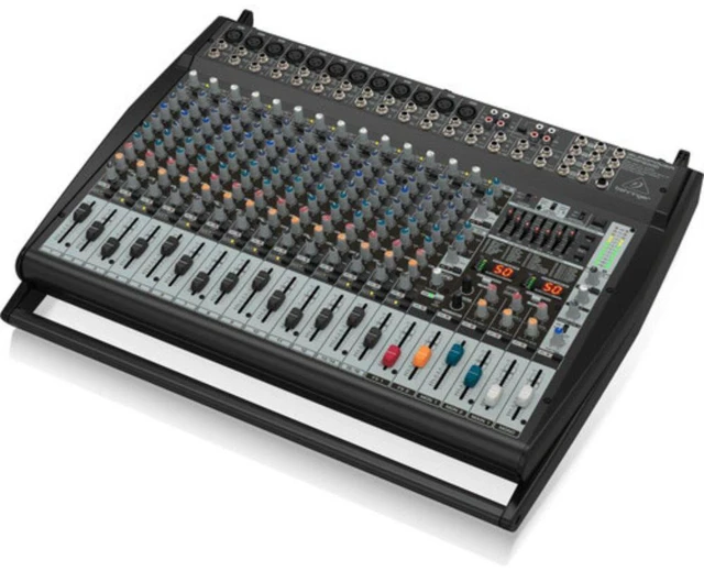 Main image of Behringer Europower PMP6000 1600W 20-Input Powered PA Mixer with Dual Multi-FX Processor and Feedback Eliminator