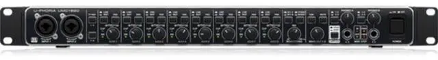 Alt view image 3 of 6 - Behringer UMC1820 18x20 USB Audio/MIDI Interface with Midas Mic Preamplifiers
