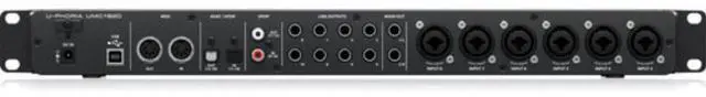 Alt view image 5 of 6 - Behringer UMC1820 18x20 USB Audio/MIDI Interface with Midas Mic Preamplifiers