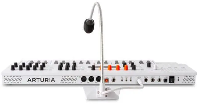 Alt view image 4 of 7 - Arturia MiniFreak Vocoder 6-Voice Spontaneous Algorithmic Synthesizer Gooseneck Bundle with Polsen HPC-A30 Closed-Back Studio Monitor Headphones, Kellards MID-P10T Pro MIDI to MIDI Cable 10 Feet