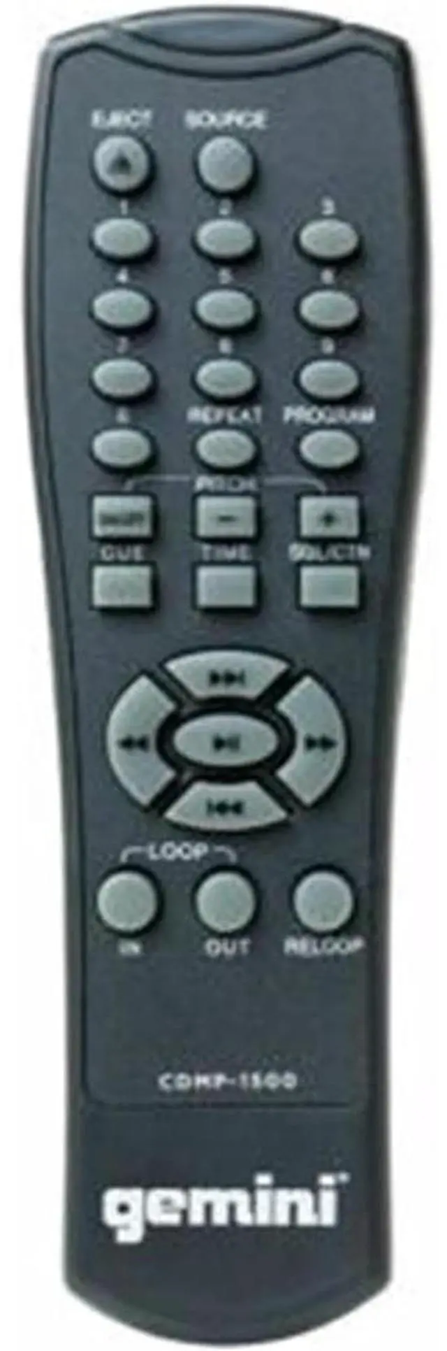 Alt view image 5 of 5 - Gemini Professional Rackmount CD Player - DJ CD Player with Pitch Control, USB Media Player, Anti-Shock Technology, XLR/RCA Outputs, Remote Control for Venues, Studios & Events (CDMP-1500)