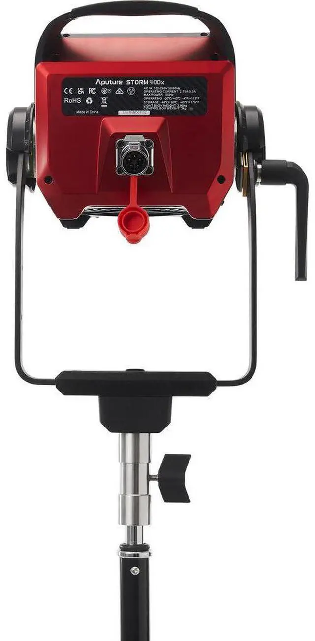 Alt view image 2 of 14 - Aputure STORM 400x Tunable White LED Monolight (V-Mount)