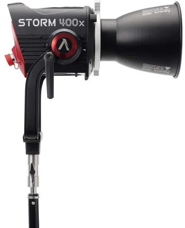 Alt view image 3 of 14 - Aputure STORM 400x Tunable White LED Monolight (V-Mount)