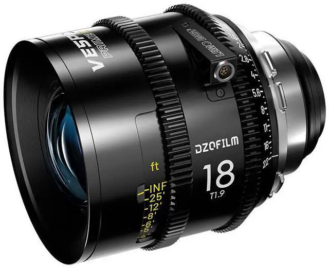 Main image of DZOFILM Vespid 2 18mm T1.9 Cinema Prime Lens Full-Frame PL Mount Manual Focus Lens for Professional Filmmaking