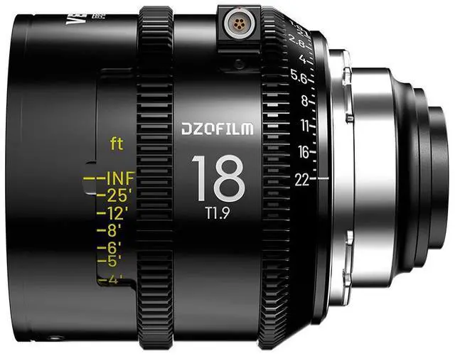 Alt view image 3 of 10 - DZOFILM Vespid 2 18mm T1.9 Cinema Prime Lens Full-Frame PL Mount Manual Focus Lens for Professional Filmmaking