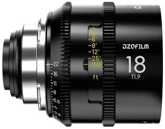 Alt view image 4 of 10 - DZOFILM Vespid 2 18mm T1.9 Cinema Prime Lens Full-Frame PL Mount Manual Focus Lens for Professional Filmmaking
