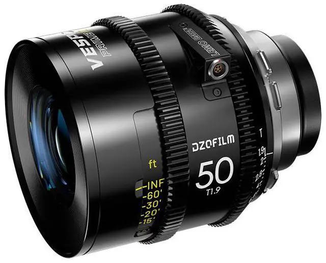 Main image of DZOFILM Vespid 2 50mm T1.9 Cinema Prime Lens  Full-Frame PL Mount Manual Focus Lens for Professional Filmmaking