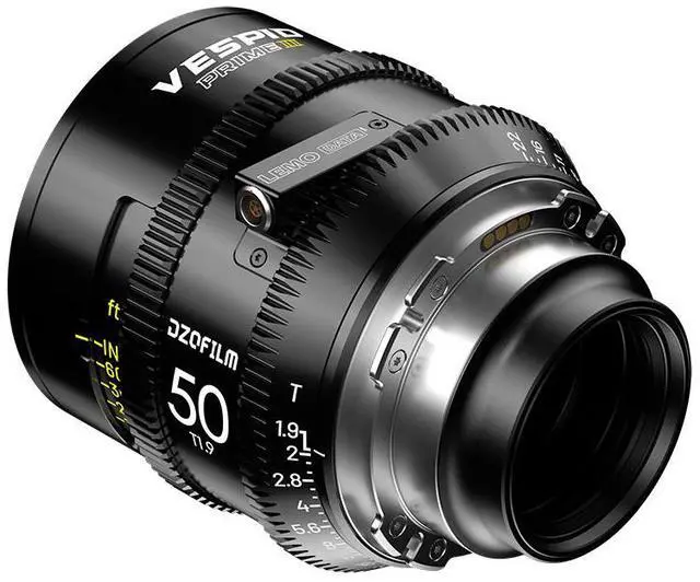 Alt view image 5 of 12 - DZOFILM Vespid 2 50mm T1.9 Cinema Prime Lens  Full-Frame PL Mount Manual Focus Lens for Professional Filmmaking