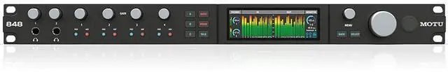 Main image of Motu 28 x 32 Thunderbolt/USB4 audio interface for Mac, Windows and iOS with mixing, effects and networking
